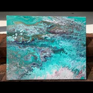 Acrylic Pour Painting